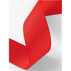 Лента репсовая, 40 мм, 23±1 м, красная №26