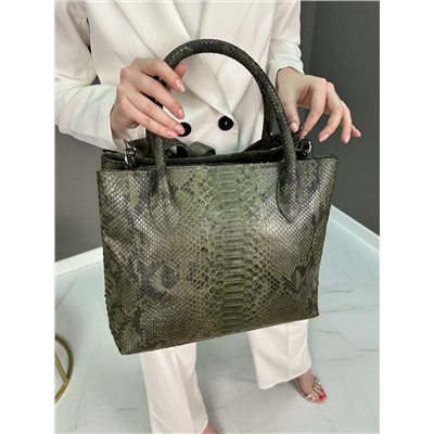 Сумка женская из кожи питона