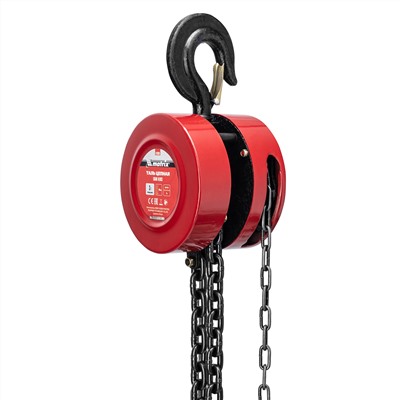 Таль цепная, 3 т, H подъема 3 м, расстояние между крюками 470 мм Matrix