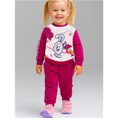 Комплект для девочки: толстовка, брюки