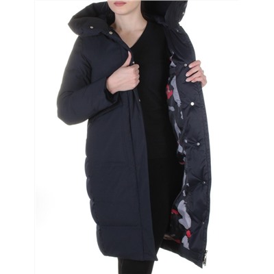 926 DK. BLUE Пальто женское зимнее ENYI