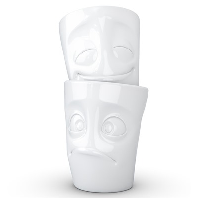 Набор кружек Cheery & Baffled, 350 мл, белый, 2 шт.