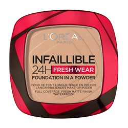 2 L`oreal Пудра ИНФАЙИБЛЬ 24H FRESH WEAR т.120 vanilla