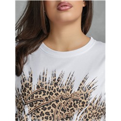 Футболка "Саваж" белый женская