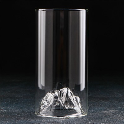 Стакан Magistro «Горы», 300 мл, стекло, прозрачный