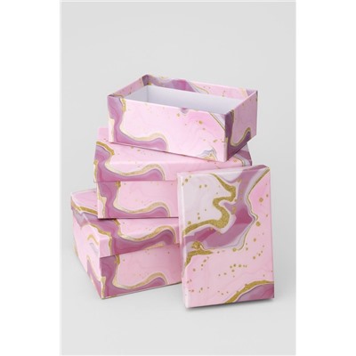 Набор подарочных коробок 3 в 1 «Amethyst», pink, 18*12*7-21*14*8.5-23*16*9.5