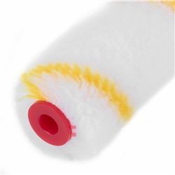 Мини-валик сменный для среднегладких поверхностей синтетический, 100 мм, ворс 12 мм, D 16 мм, D ручки 6 мм, полиакрил MTX