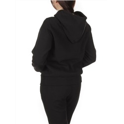 NOH109 BLACK Костюм спортивный женский (хлопок 90%, полиэстер 10%)