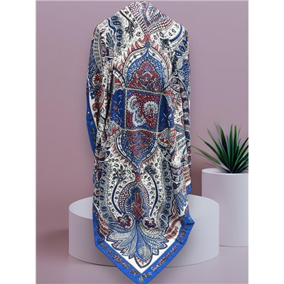 Платок шелковый большой "Парижанка" Арт 2428/9