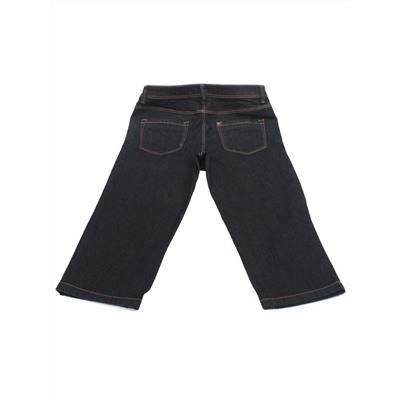 9163 DK. BLUE Джинсы капри женские