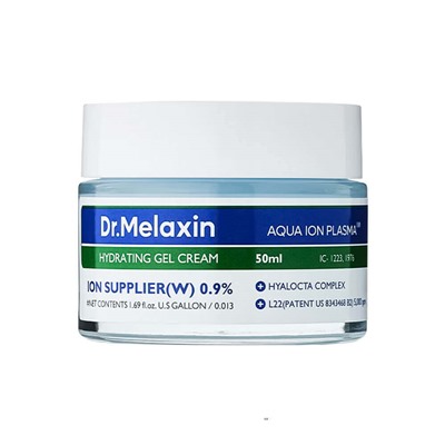Крем для лица с аква-ионной плазмой Aqua Ion Plasma Gel Cream, Dr. MELAXIN, 50 мл