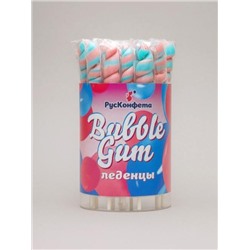 Леденцы-спирали "Bubble Gum" (в тубусе - 25 шт.)