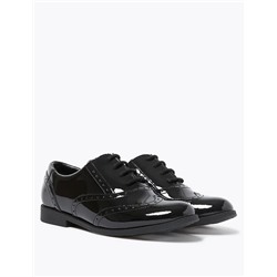 Kids' Leather Freshfeet™ School Shoes (13 Small - 7 Large)