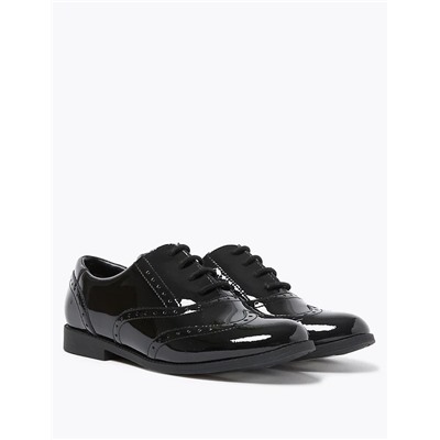 Kids' Leather Freshfeet™ School Shoes (13 Small - 7 Large)