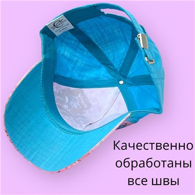 Бейсболка для девочек размер 52-54 Арт 1 модель 2