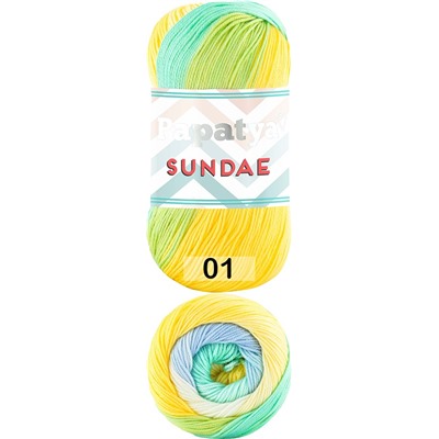 Пряжа Kamgarn Sundae Papatya
