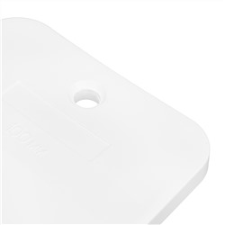 Шпатель, белая резина, 100 мм Сибртех