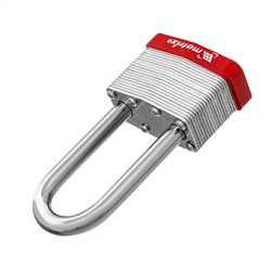 Замок навесной, 50 мм, удлиненная дужка Matrix