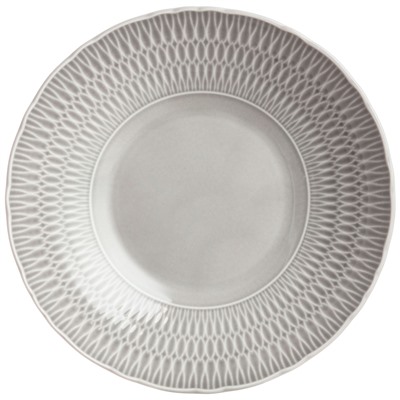 ТАРЕЛКА СУПОВАЯ "СОФИЯ СЕРАЯ" 22 СМ МАЛ.УП.=6ШТ БЕЗ УПАК.