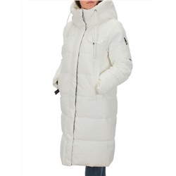 2208 WHITE Пальто зимнее женское Flance Rose (200 гр. холлофайбер)