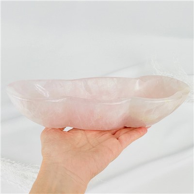 Радуга Самоцветов Чаша из мадагаскарского Розового кварца