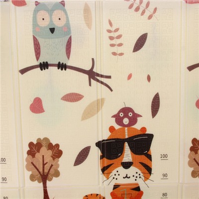 Коврик игровой 180*200*0,8 см Звери
