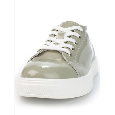 05-HY21-5D GRAY GREEN Кроссовки женские (натуральная кожа)