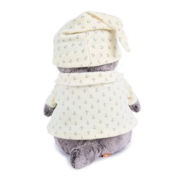 Мягкая игрушка "Кот Басик в пижаме " (19 см)