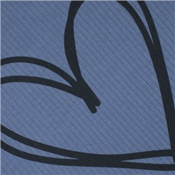 Пижама для девочки YLA 7006700110 Синий сердце Baby Boom