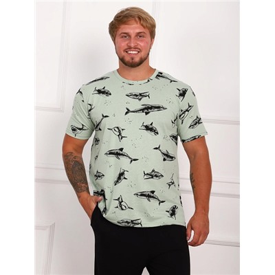 Пижама мужская Рипстер / зеленый