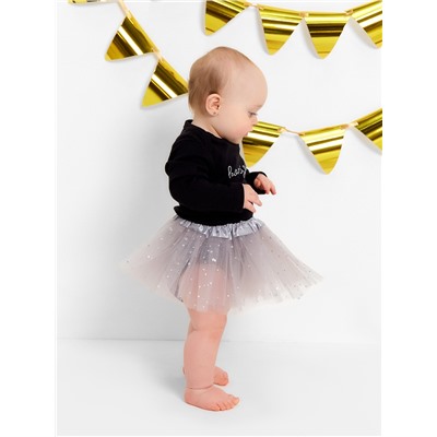 Юбка детская KAFTAN «Звездочки», серый, длина 17 см