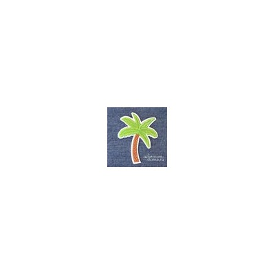 Нашивка Кокосовая ПАЛЬМА III (Cocos nucifera, Патч термоклейкий)