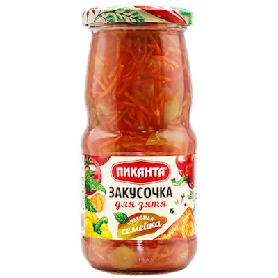 Закусочка "Для зятя" 460г Пиканта 1/6