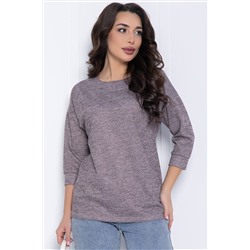 Блуза В гармонии с собой (серо-бордовая) Б12425