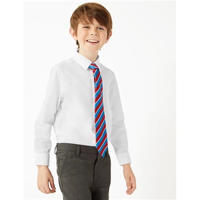 3pk Boys' Easy Iron School Shirts (2-16 Yrs)