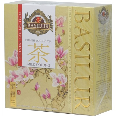 BASILUR. Китайская коллекция. Молочный улун карт.пачка, 100 пак.