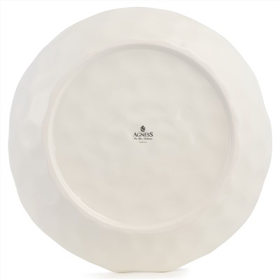 ТАРЕЛКА ОБЕДЕННАЯ AGNESS "С НОВЫМ ГОДОМ!" 28*4 СМ