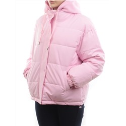 H24-088 PINK Куртка демисезонная женская (120 гр. холлофайбер)