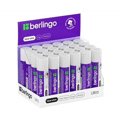 Клей-карандаш Berlingo "Ultra", 08г, ПВП