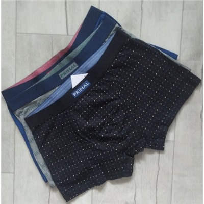 Трусы боксеры (шорты), Primal, B344-3шт оптом