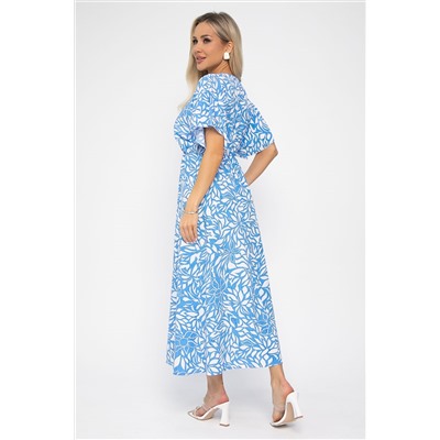 Платье Летнее настроение (голубое) П13728-7М