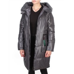 21-985 DARK GRAY Пальто зимнее женское AIKESDFRS (200 гр. холлофайбера)