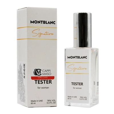 Tester EU Montblanc Signature edp for women 60 ml