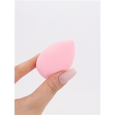 Спонжи для макияжа, набор - 2 шт., 6×4 см, увеличиваются при намокании, цвет розовый