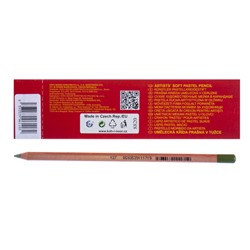 Пастель сухая в карандаше Koh-I-Noor GIOCONDA 8820/24 Soft Pastel, тёмно-зелёная, оливковая