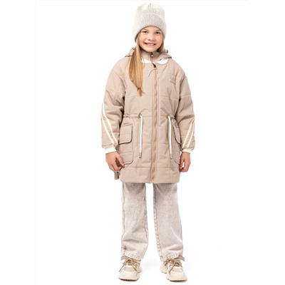 Куртка утеплённая для девочки NIKASTYLE 4м5025 Латте