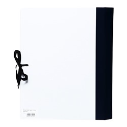 Папка архивная для переплета Calligrata «Форма 21», с гребешками, 4 отверстия, с 2 завязками, 70 мм