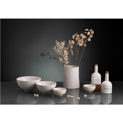 Набор из двух салатников белого цвета из коллекции Kitchen Spirit, 750 мл