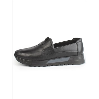 03-5306 BLACK Полуботинки женские (натуральная кожа)