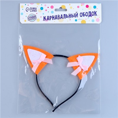 Ободок «Лисичка»